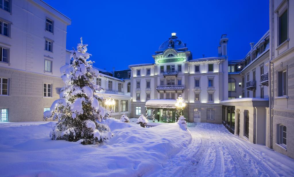 Grand Hotel Kronenhof Понтрезіна Екстер'єр фото